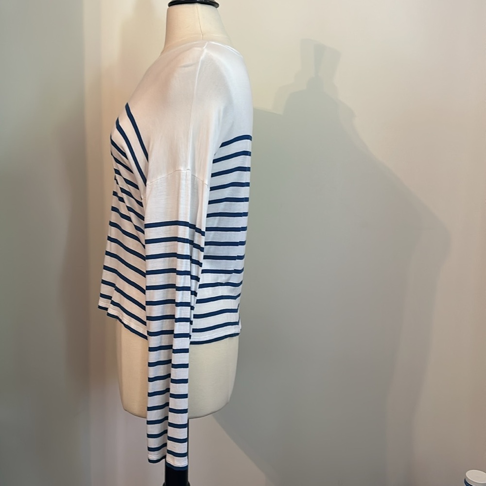 La Ligne x 2 Bundle Striped Long Sleeve T Shirts S / M - Picture 5 of 14